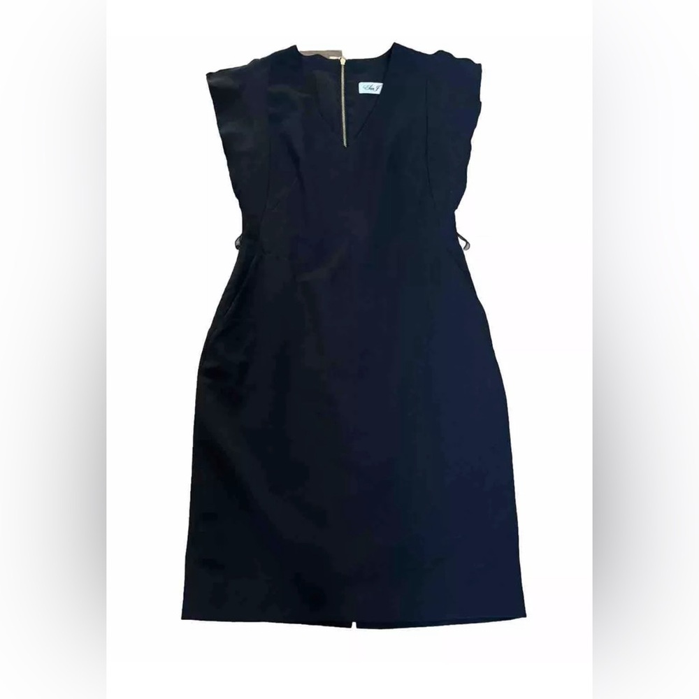 Eliza J. Dress Women 6 Exposed Zipper Classic Sophisticated Date Night Party
